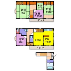 福崎駅前戸建ての物件間取画像